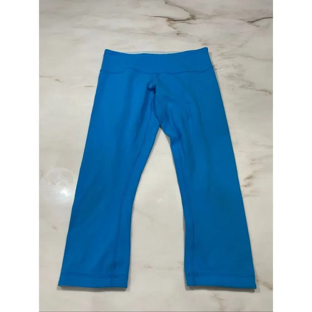 Lululemon Cropped Wunder Under Leggings Size 6
